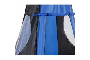 Spartan 110 cm kék fészekhinta sátorral