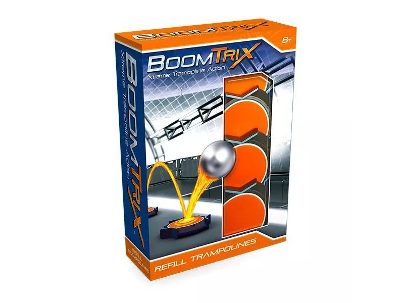 Boomtrix trambulin kiegészítő — ugrató elem golyópályához
