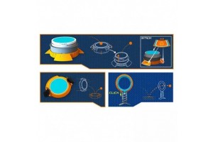 Boomtrix mutatványos kiegészítő – ugrató gyűrű