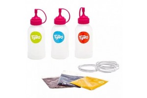 Tybo utántöltő készlet – festékek és gumiszalagok