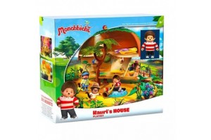 Monchhichi Kauri kétszintes ház és figura