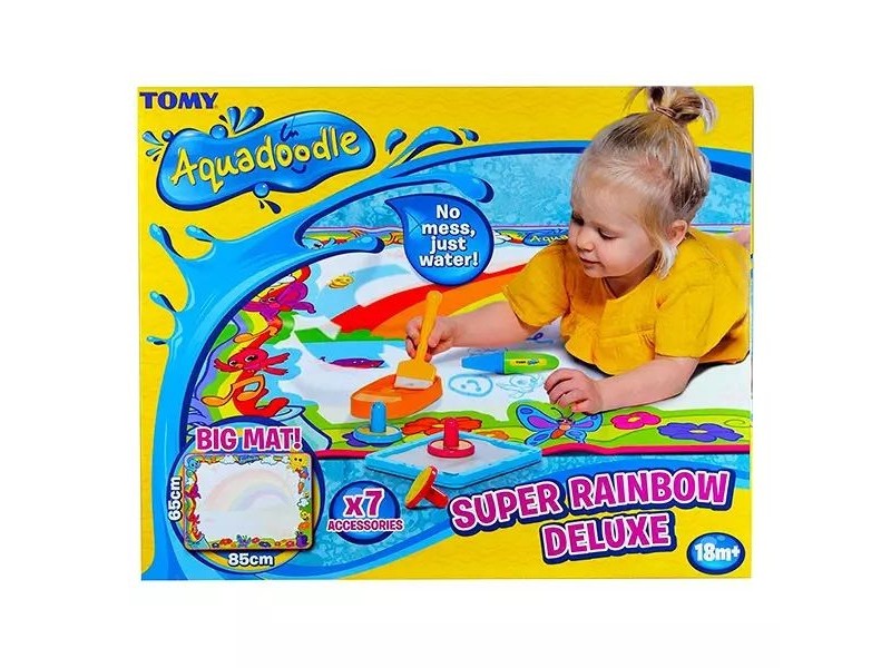 Tomy Aquadoodle Szivárvány rajzszett - toll, bélyegző, ecset