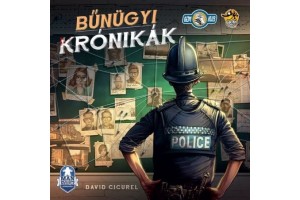 Bűnügyi krónikák társasjáték - magyar kiadás