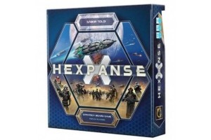 Hexpanse társasjáték – doboz és játékelemek