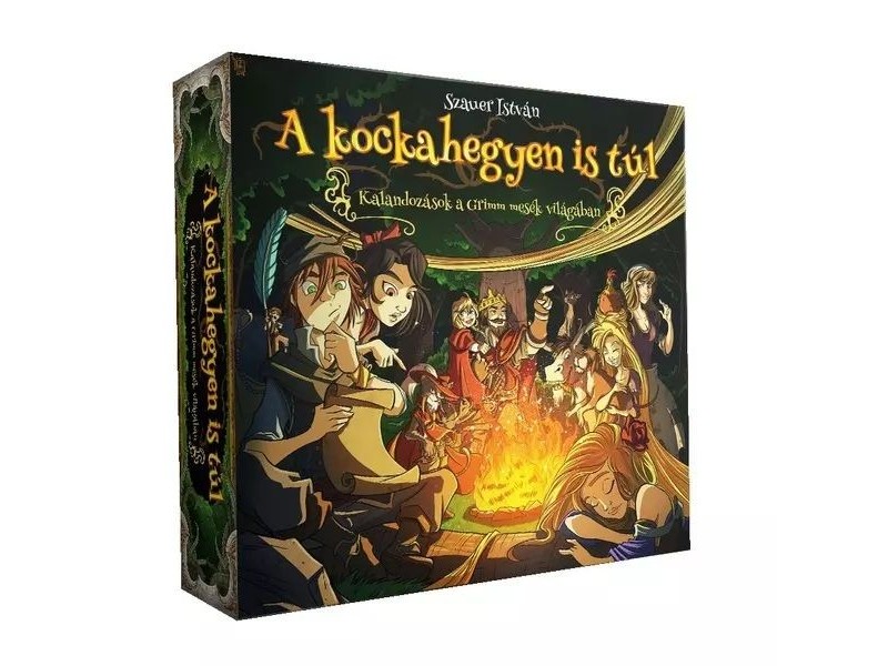 A kockahegyen is túl társasjáték - 3D figurákkal