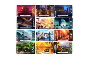 7 Csoda: Párbaj társasjáték doboz - 2 játékos