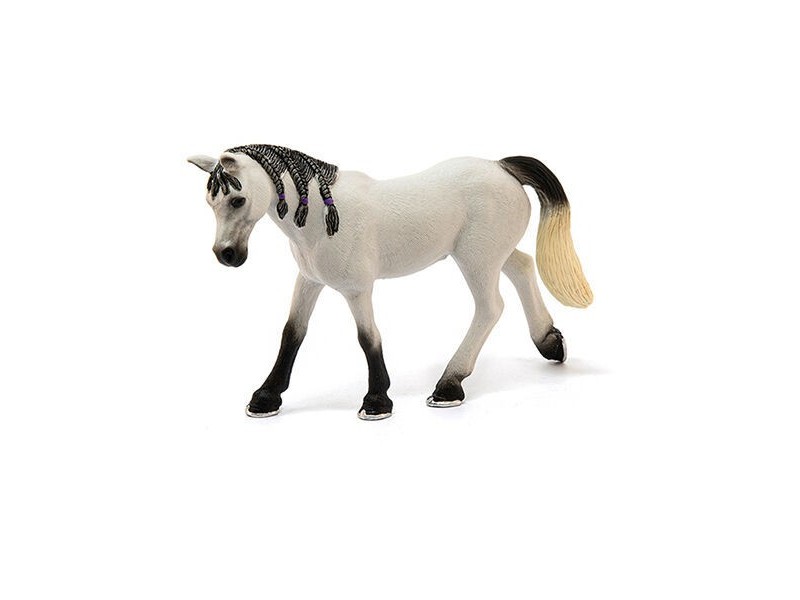 Schleich Arab kanca figura - kézzel festett, sötét sörénnyel