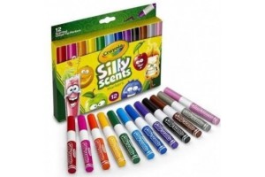 Crayola Silly Scents 12 db illatos filctoll készlet