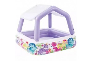 Intex gyermek pancsoló árnyékolóval 157x157x122 cm