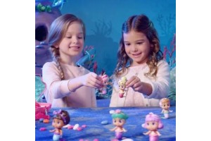 Bloopies Minisellők - kagylós babák, 5 kiegészítő