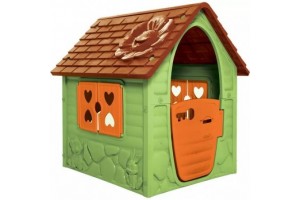 Első házam kerti játszóház - zöld (98×90×106 cm)