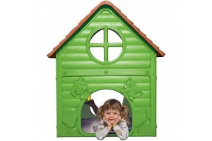 Első házam kerti játszóház - zöld (98×90×106 cm)