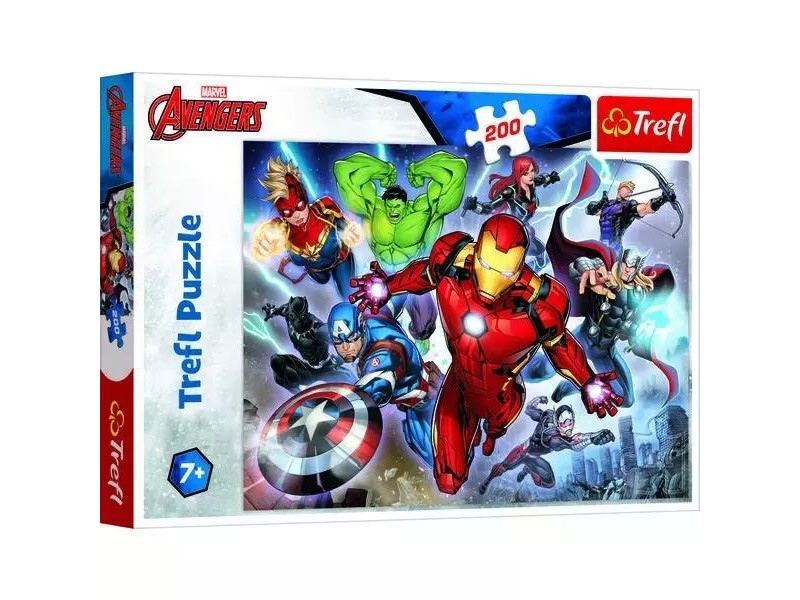 Trefl Marvel 200 darabos Bosszúállók puzzle kép