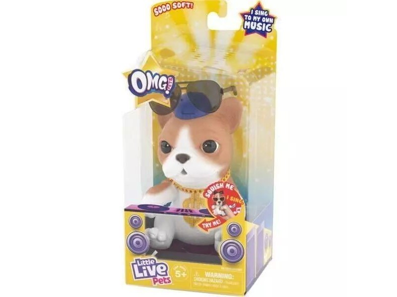 OMG Pets - Hip hop éneklő kiskutya, zenélő játék