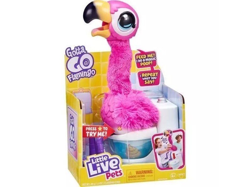 Little Live Pets Potyi interaktív flamingó