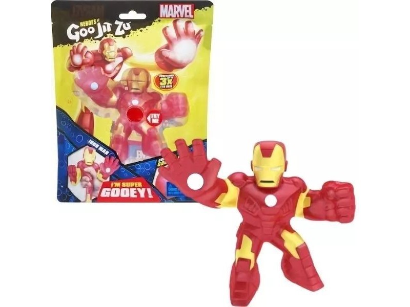 Goo Jit Zu Marvel – Vasember nyújtható akciófigura