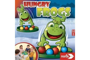 Noris Éhes békák társasjáték - békák és golyók