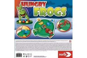 Noris Éhes békák társasjáték - békák és golyók