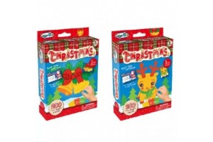 Kreatív karácsonyi kristálymozaik szett – többféle változat