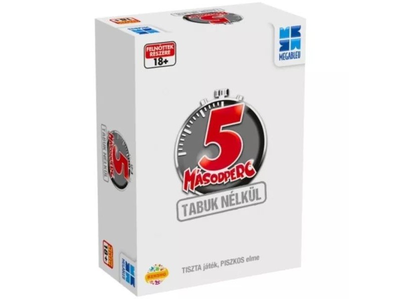 Megableu 5 másodperc – felnőtt társasjáték