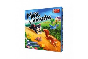 Max a macska társasjáték - doboz és játéktábla