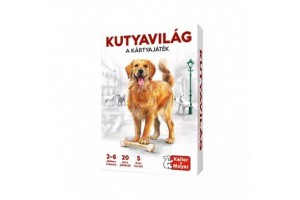 Kutyavilág: kártyajáték aranyos kutyákkal