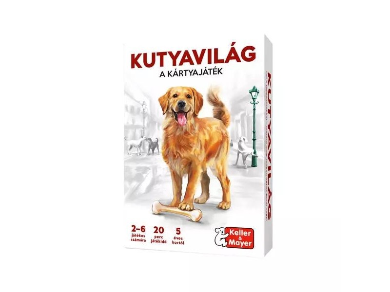 Kutyavilág: kártyajáték aranyos kutyákkal