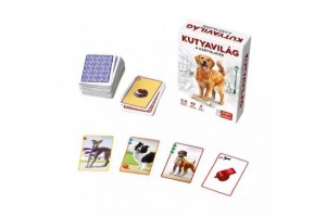 Kutyavilág: kártyajáték aranyos kutyákkal