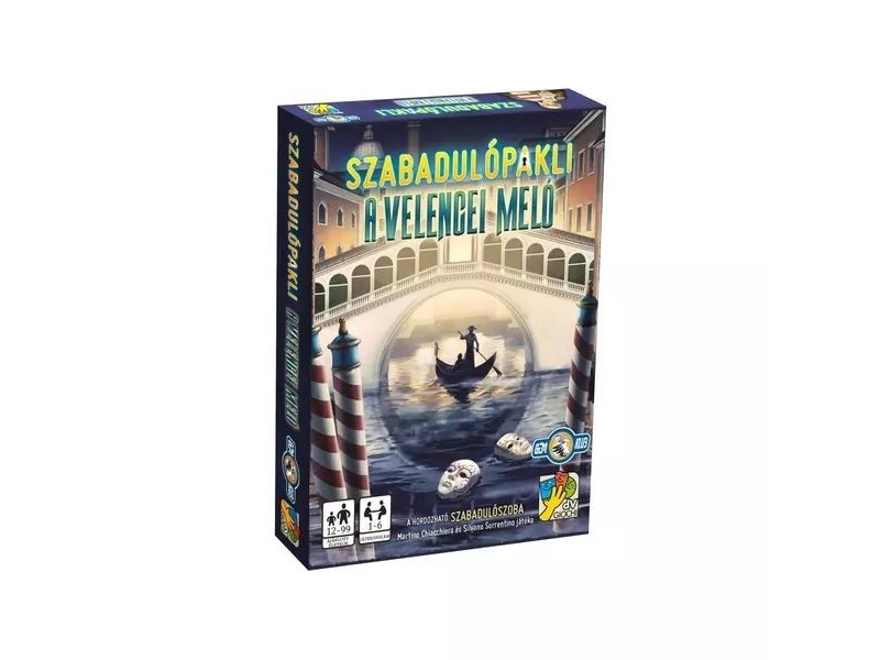 Szabadulópakli – A velencei meló kártyajáték borító
