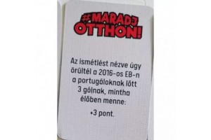 Maradj Otthon társasjáték – doboz és játéktábla