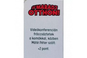 Maradj Otthon társasjáték – doboz és játéktábla