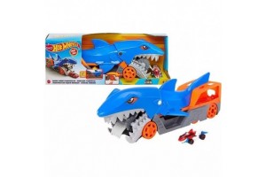 Hot Wheels Autófaló cápa — kisautó szállító