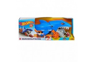 Hot Wheels Autófaló cápa — kisautó szállító