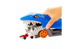 Hot Wheels Autófaló cápa — kisautó szállító