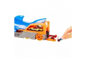 Hot Wheels Autófaló cápa — kisautó szállító