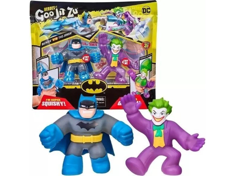 Goo Jit Zu Batman vs Joker 2 db nyújtható akciófigura