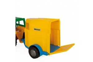 Wader traktor lószállító utánfutó - kültéri játék