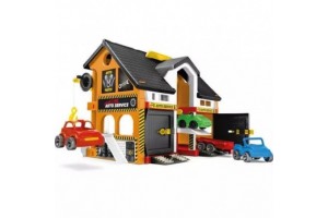 Wader Play House emeletes autószervíz - 3 autó, felvonó