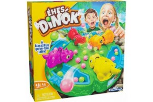 Éhes dinók társasjáték - színes dinoszauruszok
