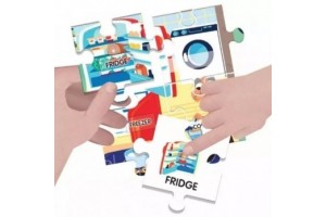 Headu Otthon puzzle - angol szavak