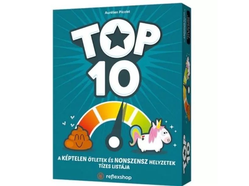Top10 társasjáték doboz - kreatív partyjáték