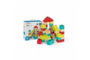 Miniland ECO építő szett - 40 darabos