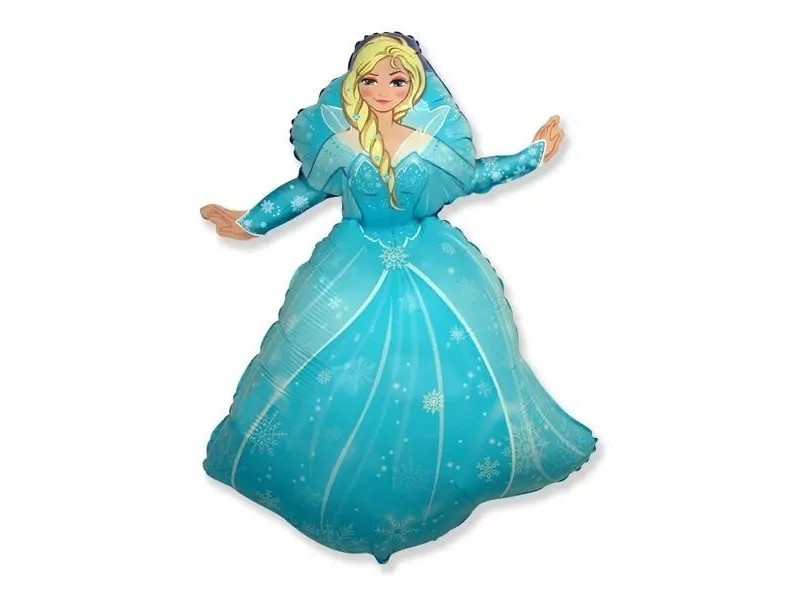 Jégvarázs Elza fólia lufi - 61 cm