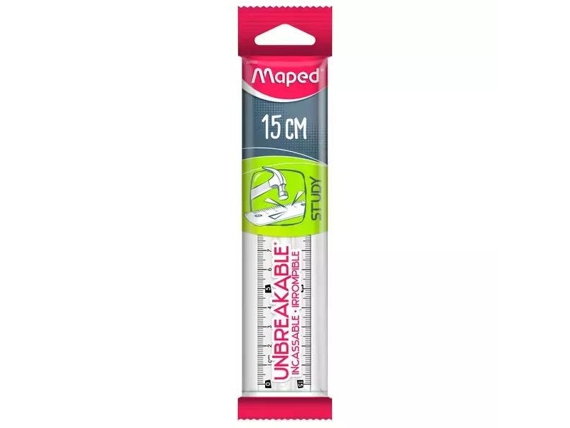 MAPED Study 15 cm törhetetlen vonalzó