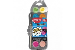 MAPED Color Peps vízfesték készlet 12 db, 30 mm, ecset