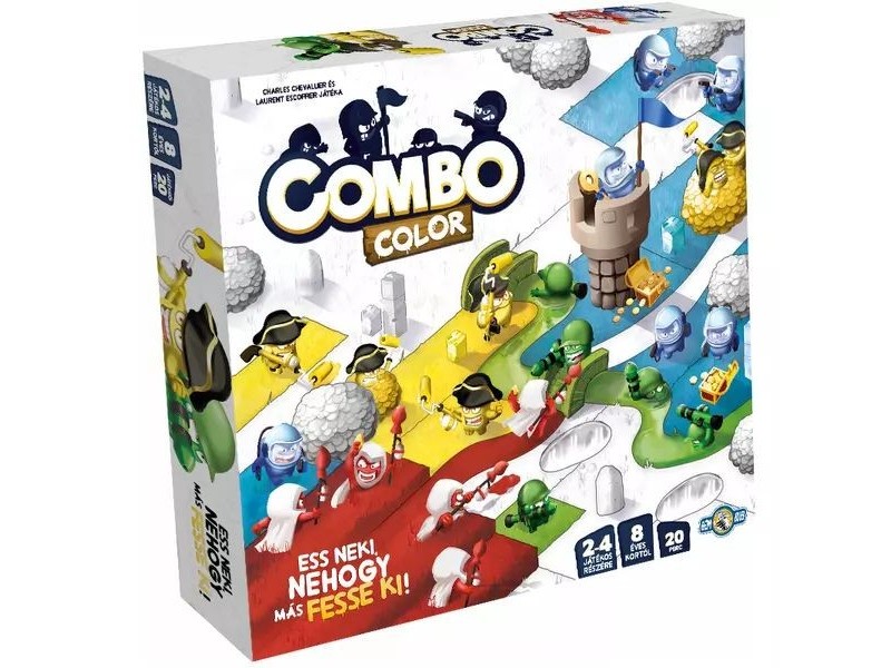 Combo Color doboz – színezős családi társasjáték