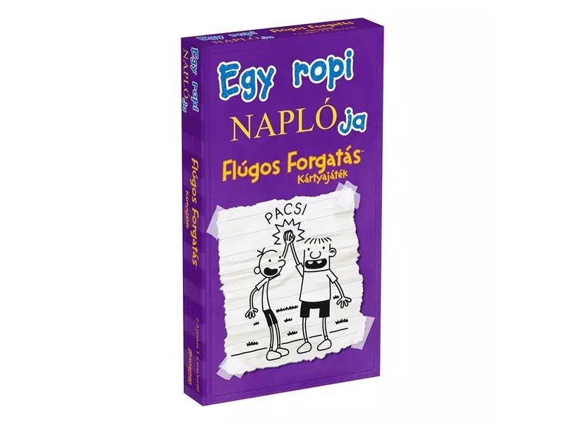 Egy ropi naplója: Flúgos forgatás kártyajáték doboz
