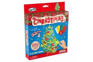 Kreatív karácsonyfa díszítő szett (gyerekeknek)