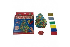Kreatív karácsonyfa díszítő szett (gyerekeknek)