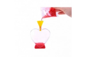 Sötétben világító homokdísz készítő szett